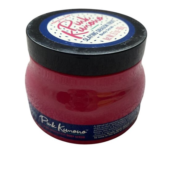 Perfectly Posh Pink Kimono Slaying Dragon Fruit Body Scrub 6.7 Oz * New * - Picture 5 of 10